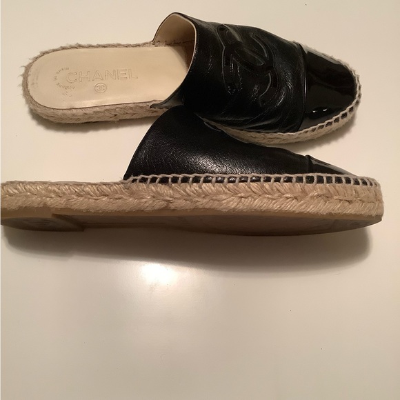 XX SOLD XXChanel espadrille slides - Picture 8 of 11